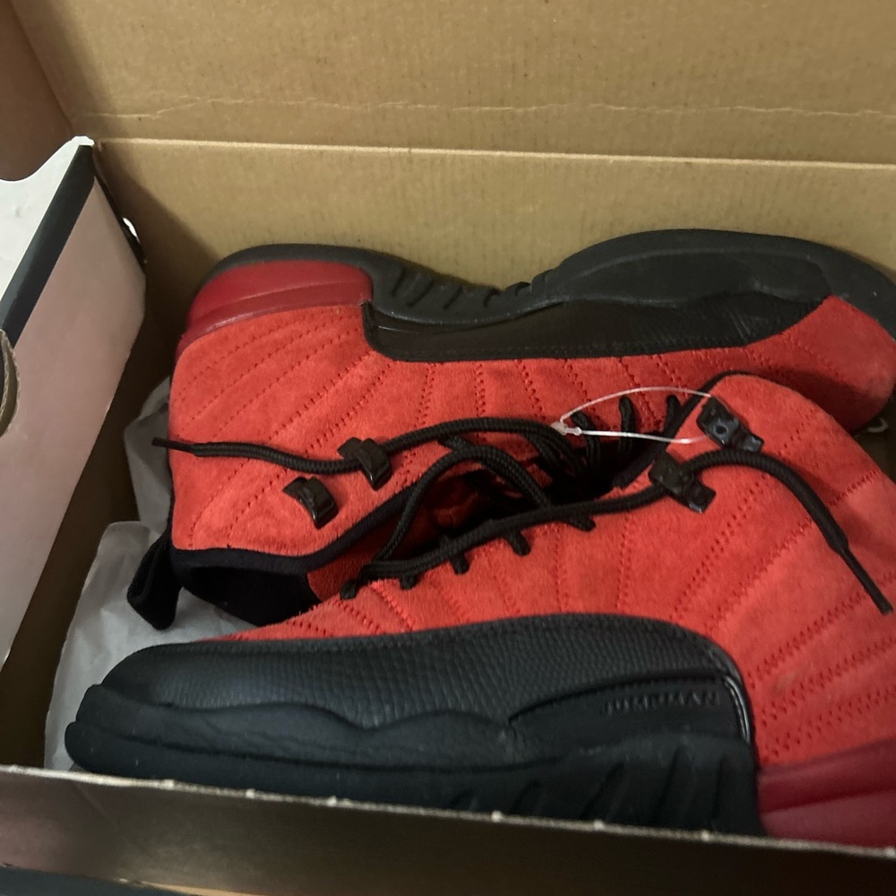 Reverse Flu Game Air Jordan 12s GS 6Y